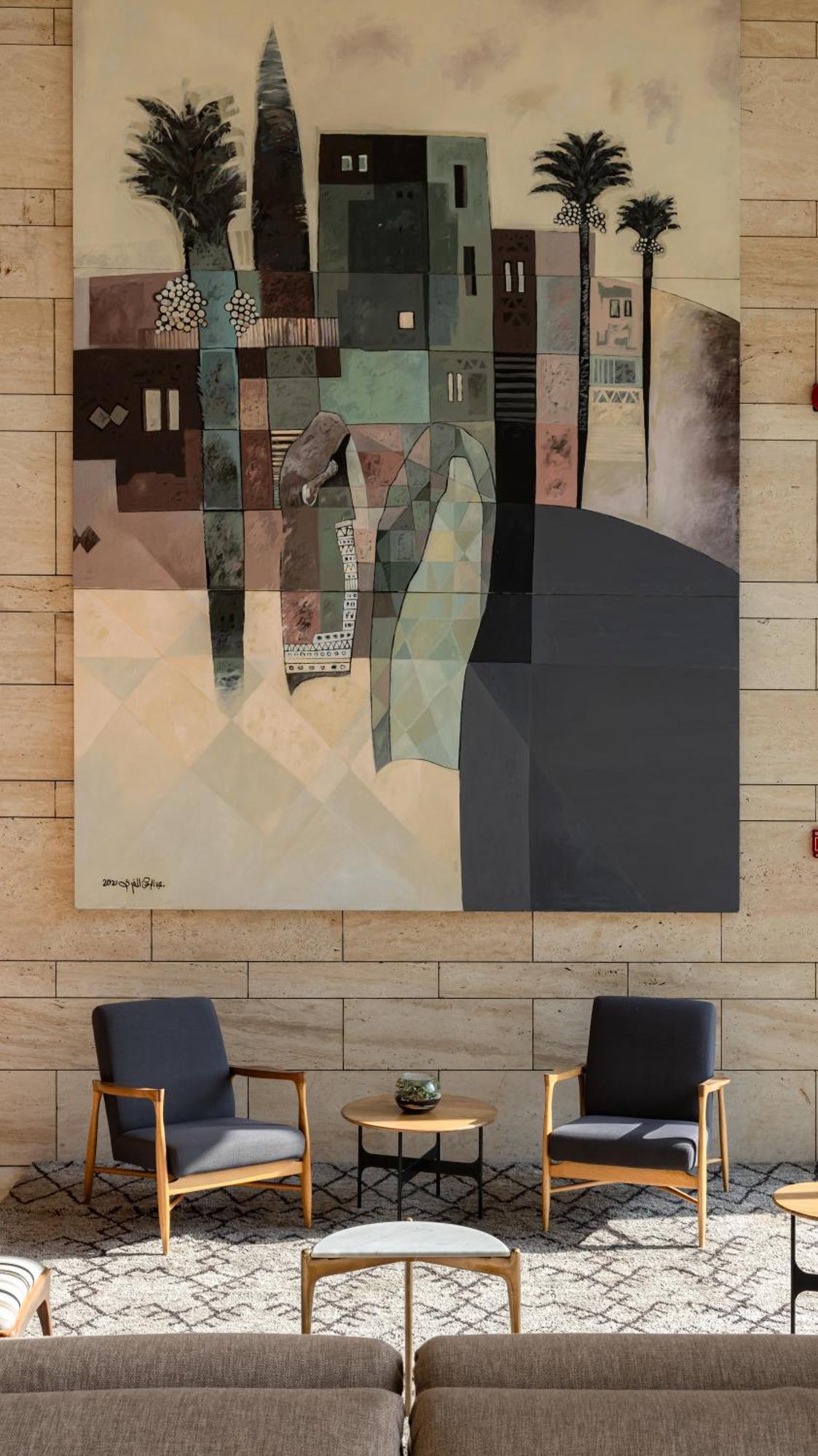 Shirvan Hotel City Yard Jeddah Exterior photo The painting "The City" by Jean-Pierre Raynal