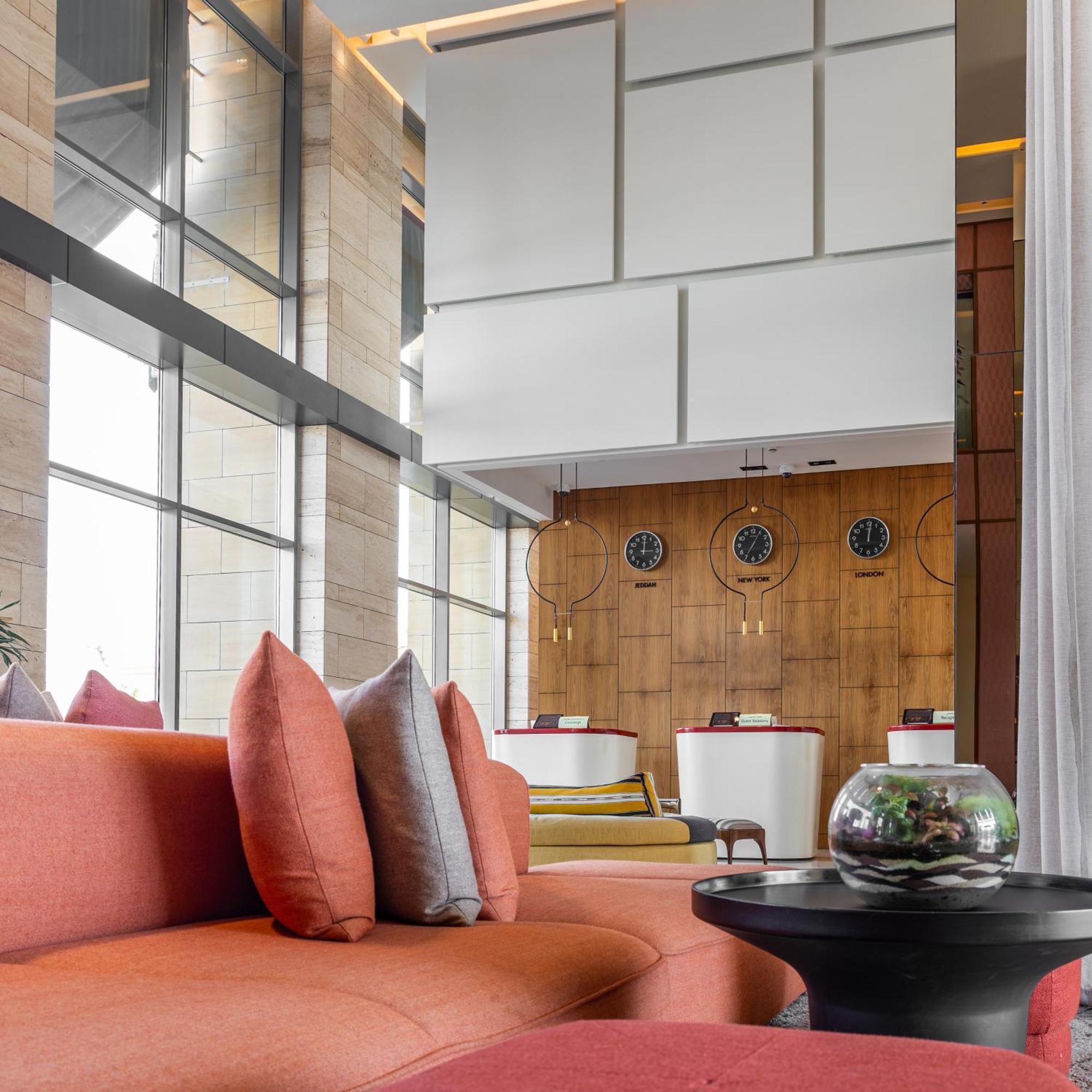 Shirvan Hotel City Yard Jeddah Exterior photo The lobby of the hotel